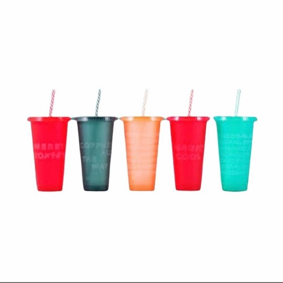 Starbucks Holiday 2019 Reusable Cold Cups NWT - Picture 2 of 4